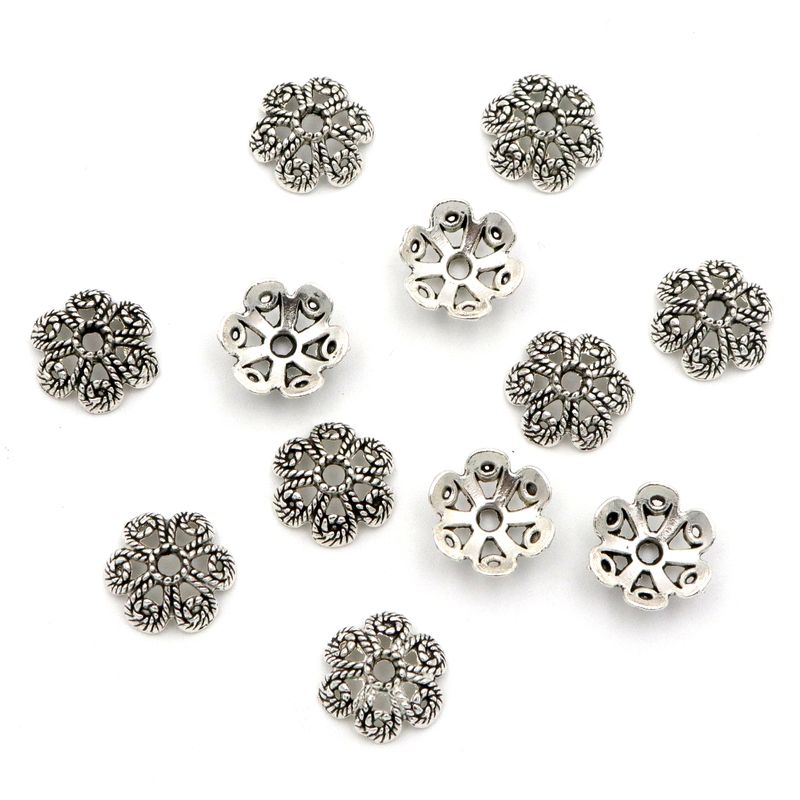 50 szt. Kwiatowe ażurowe luźne – Jewelry Making Business recenzja i cena