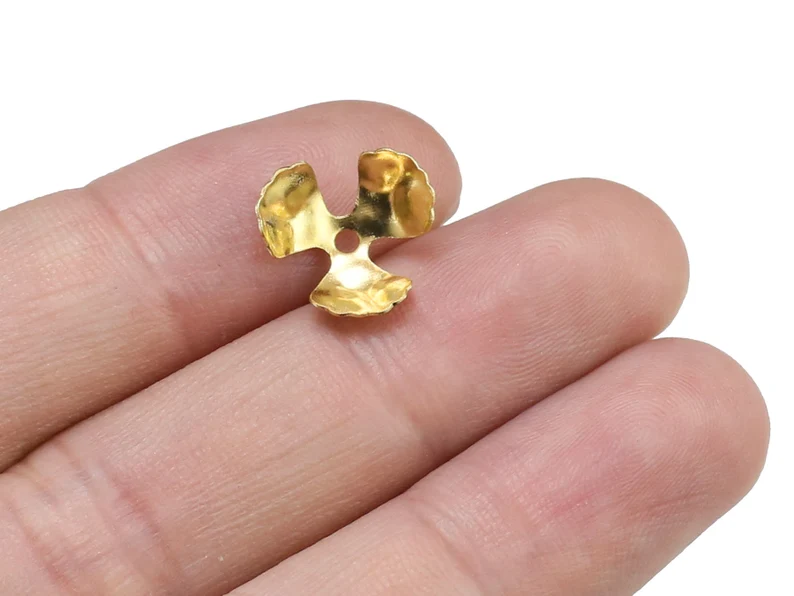 100 sztuk mosiężnych nakładek  – Jewelry Making Gemstones recenzja i cena