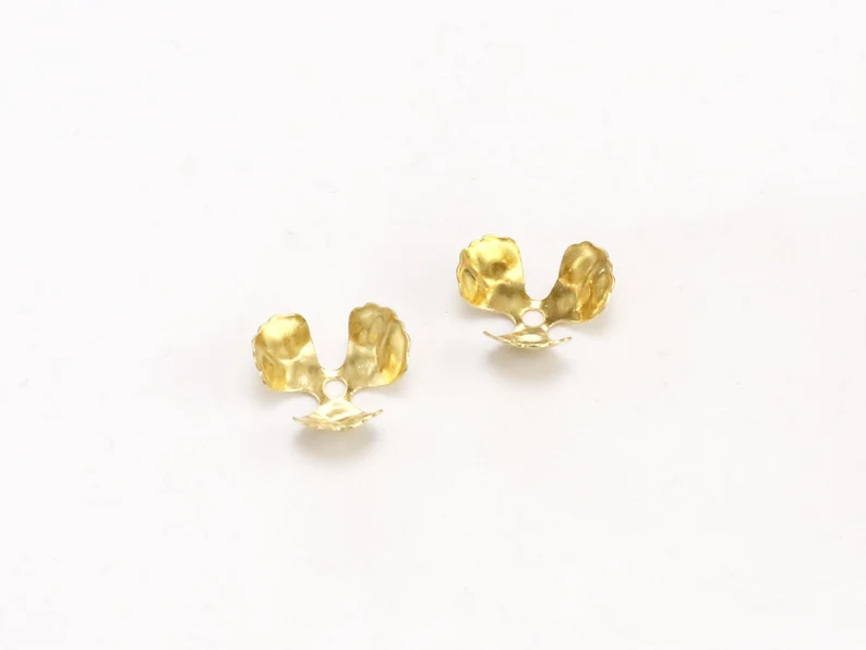 100 sztuk mosiężnych nakładek  – Jewelry Making Gemstones recenzja i cena