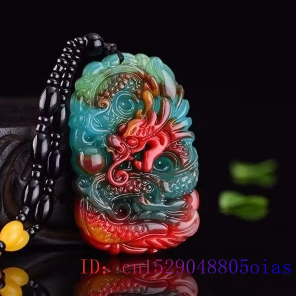 Prawdziwy jadeitowy smok wisio – Jewelry Making Necklaces recenzja i cena