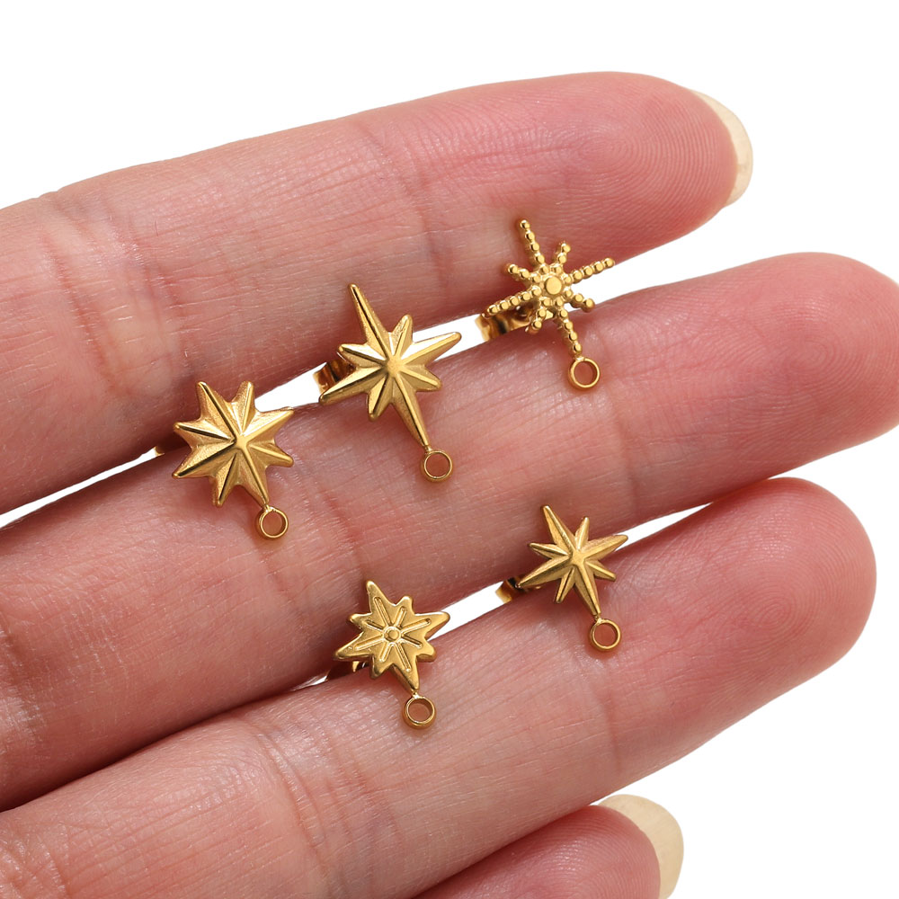 6 szt. Kolczyki wkrętki w kszt – Jewelry Making Workshops recenzja i cena