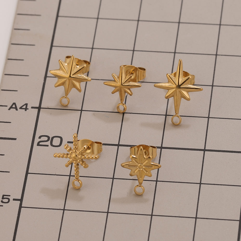 6 szt. Kolczyki wkrętki w kszt – Jewelry Making Workshops recenzja i cena