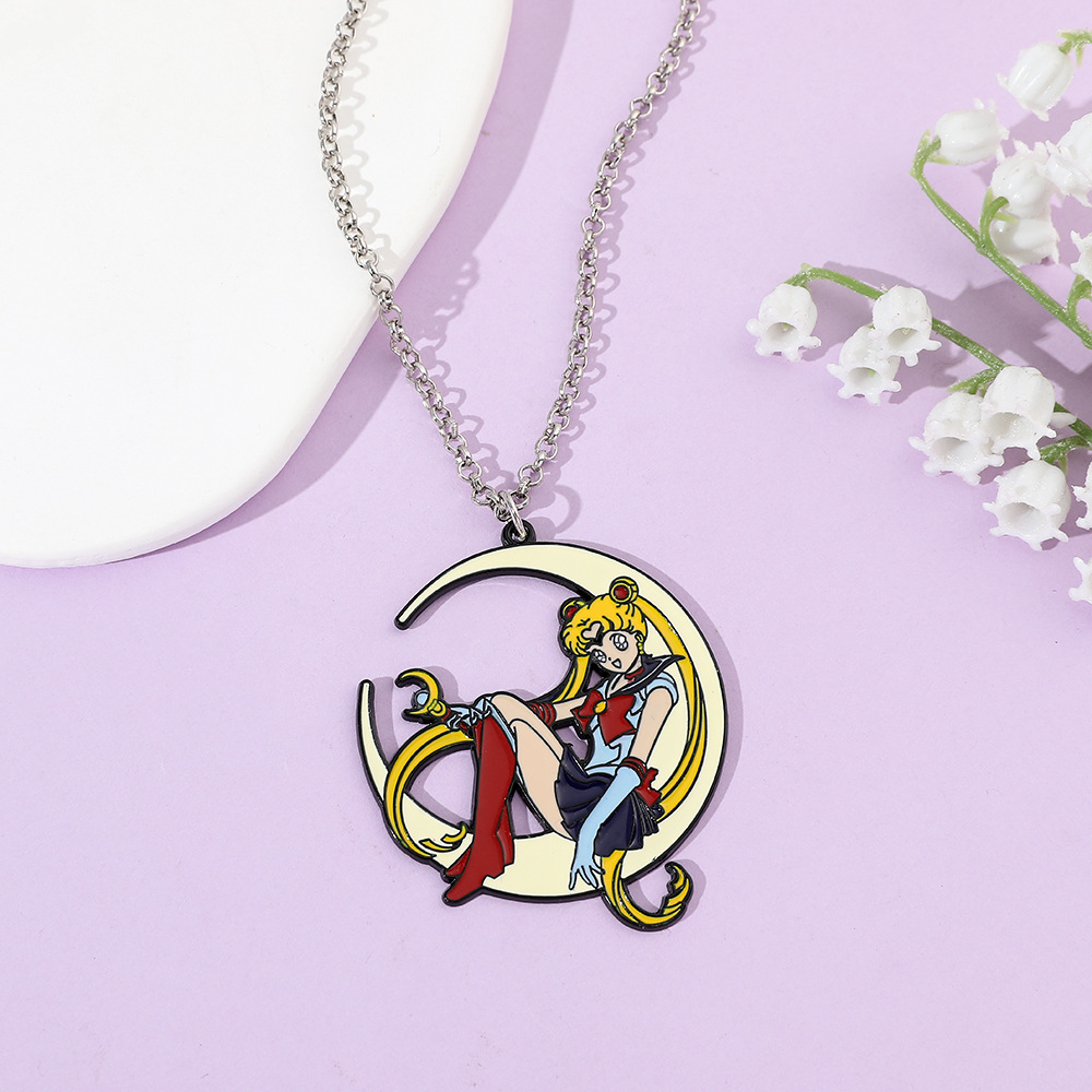 Słodki Anime Metalowy Naszyjni – Jewelry Making Necklaces recenzja i cena