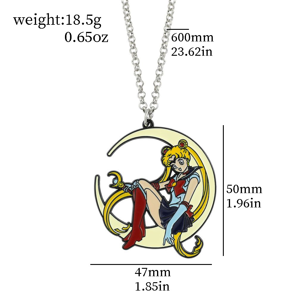 Słodki Anime Metalowy Naszyjni – Jewelry Making Necklaces recenzja i cena