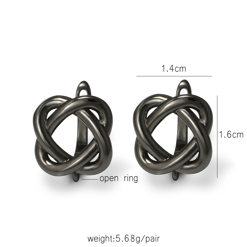 YANASI 1 Para Czarne Mosiężne  – Jewelry Making School recenzja i cena