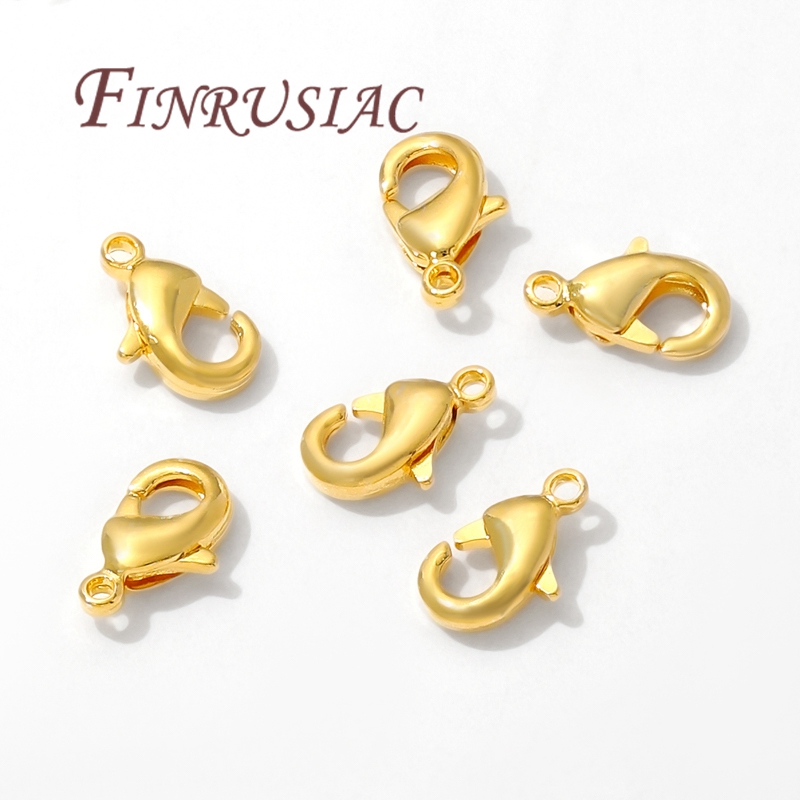 10mm 12mm 18K pozłacane zatrza – Jewelry Making School recenzja i cena