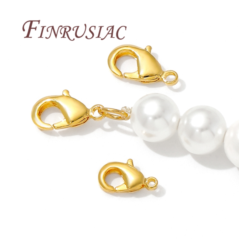 10mm 12mm 18K pozłacane zatrza – Jewelry Making School recenzja i cena