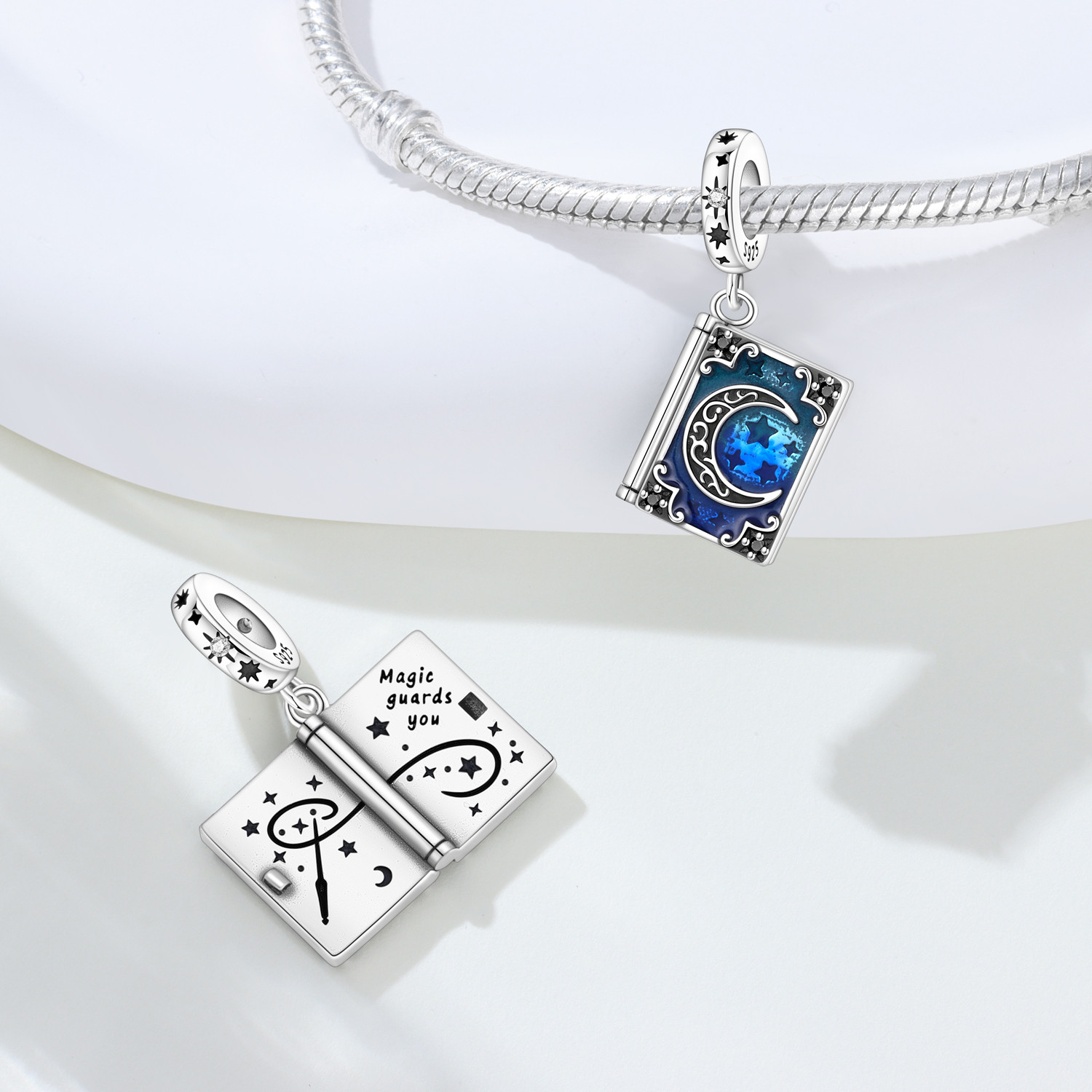 MISEFF S925 Srebrny Charms w K – Jewelry Making Books recenzja i cena