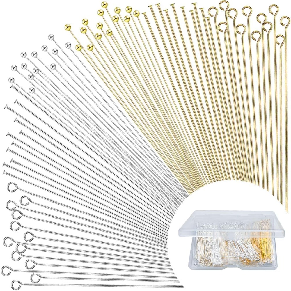 600 sztuk szpilek z płaską głó – Jewelry Making Head Pins recenzja i cena