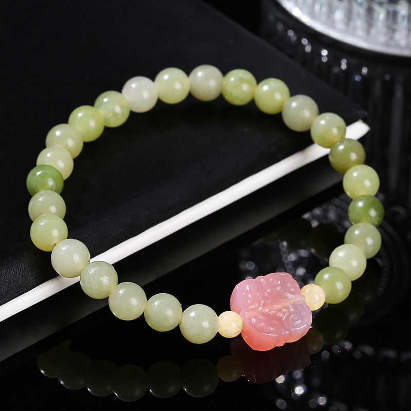 Naturalny jadeitowy kwiat bran – Jewelry Making Gemstones recenzja i cena